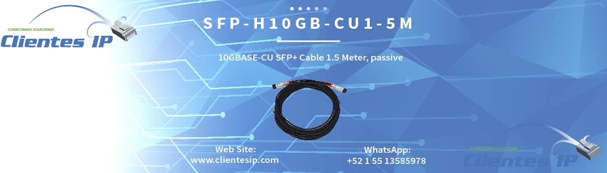 SFP-H10GB-CU1-5M Cisco